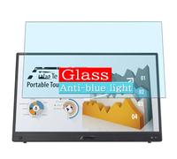Générique Anti Lumière Bleue Protection d'écran en Verre Trempé, compatible avec ASUS ZenScreen Touch MB16AMTR 15.6" Monitor Visible Area Screen Protector