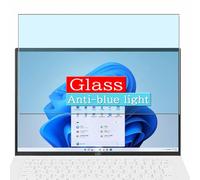 Générique Anti Lumière Bleue Protection d'écran en Verre Trempé, compatible avec LG gram 14Z90RU 14" Laptop Visible Area Screen Protector