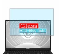 Générique Anti Lumière Bleue Protection d'écran en Verre Trempé, compatible avec MSI CreatorPro X18 HX A14V A14VMG A14VKSG 18" Laptop Visible Area Screen Protector