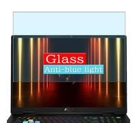 Générique Anti Lumière Bleue Protection d'écran en Verre Trempé, compatible avec MSI Vector A18 HX A9W A9WIG A9WHG 18" Laptop Visible Area Screen Protector