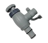 Générique Anti-Retour Piscine - Gris Matériau PP Robuste Étanche, Valve Piston Remplacement Pompe, Pièce Réparation Système Circulation, Accessoire Maintenance | Vanne Robuste pour Entretien Bassin