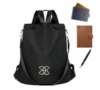 Générique Anti-Theft Secure Shoulder Bag - Large Capacity Urban, Ergonomic Cross-Body Design, Hidden Zipper Security Pockets, Adjustable Strap | For Travel, Commute, Phone, Umbrella