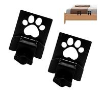 Générique Antidérapant de Matelas | Support Métallique pour Sommier - Lot de 2 Stoppeurs Réglables Anti-Glissement pour Appartement Hôtel Camping-Car Chambre Dortoir Canapé Maison