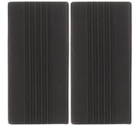 Générique Antidérapants en Caoutchouc Noir Accessoire Indispensable 2pcs pour Grosse Caisse pour Pédale de Batterie pour Batteurs Professionnels et Étudiants