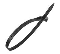 Générique Antivol de Vélo avec Sangle en Métal Noir, Câble Robuste pour Protection de Vélo et Moto, Usage Portable pour Sécurité en Extérieur