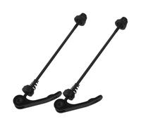 Générique Antivols pour Roues de vélo Verrou de Roue à Levier de Serrage Rapide en Alliage Noir 1 Paire pour VTT et vélo de Route