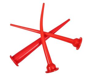 Générique Applicateur d'outils de calfeutrage 3 embouts en PP résistants aux intempéries, buse pour calfeutrage précis dans projets DIY et travaux manuels