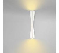 Générique Applique mural, Applique murale d'extérieur moderne et minimaliste, étanche IP66, décoration créative, style nordique, éclairage de luxe for allée maison(Blanc,24cm)