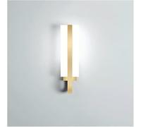 Générique Applique murale Corps de lampe en métal + abat-jour acrylique 1, Appliques murales rectangulaires aluminium 10W Éclairage LED,lampe suspendue