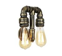 Générique Applique murale industrielle, tuyau d'eau, éclairage mural en Bronze, lampe murale for grange, ferme, salle à manger, Bar, porche(Z)