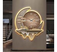 Générique Applique Murale LED 3D,éclairage Art déco Moderne avec Un Design Minimaliste,décoration d'intérieur éclairée,décoration Murale,horloges,décorations d'intérieur(B)