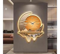 Générique Applique Murale LED 3D,éclairage Art déco Moderne avec Un Design Minimaliste,décoration d'intérieur éclairée,décoration Murale,horloges,décorations d'intérieur(C)