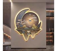 Générique Applique Murale LED 3D,éclairage Art déco Moderne avec Un Design Minimaliste,décoration d'intérieur éclairée,décoration Murale,horloges,décorations d'intérieur(A)