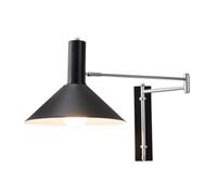 Générique Applique Murale Moderne à Bras Pivotant Et Angle Réglable Bras Télescopique Pliable En Métal Nordique pour Chambre à Coucher Chevet Salon Couloir Ferme Lampe Murale Intérieure