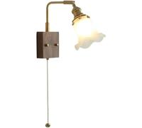 Générique Applique Murale Réglable White Flower Lampe Murale pour Salon Chambre Et Cuisine