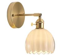 Générique Applique Murale Rétro | Luminaire Murale En Forme De Fleur | Éclairage d'Intérieur Élégant pour Décoration de Chambre, Cuisine, Balcon et Couloirs