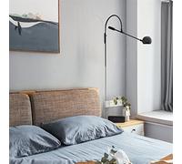 Générique Applique murale rotative de style post-moderne Art Design Salon Chambre Chevet Étude Lampe murale à LED, plafonnier