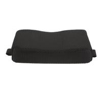 Générique Appui-tête Réglable Noir pour Fauteuil Roulant, Support Cervical Respirant en Éponge et Tissu Mesh, Accessoire Confortable et Amovible Compatible Fauteuil Pivotant, Oreiller