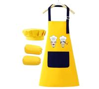 Générique Aprons For Kids, Paint Apron For Kids, Adjustable Coat Craft For Ages 2-12 Baking Painting Cooking Mealtime Classroom Home Garden Kitchen Outdoor School Kindergarten