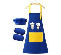 Générique Aprons For Kids, Paint Apron For Kids, Adjustable Coat Craft For Ages 2-12 Baking Painting Cooking Mealtime Classroom Home Garden Kitchen Outdoor School Kindergarten