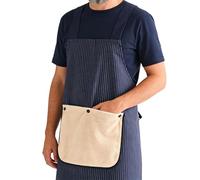 Générique Aprons For Women - Waterproof Wear Resistant 70cm | Cooking Apron | Cross Strap Apron With Pockets Machine Washable Chef Kitchen BBQ Gardening Art Cafe Uniform For Indoor Outdoor Use