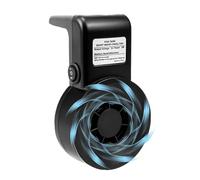 Générique Aquarium Chiller Fan, 2-Speed Adjustable Quiet Fish Tank Cooler | 11.7x7x7cm USB Plug-in ABS Temperature Reduction Ventilation System for Coral Shrimp Saltwater Tanks