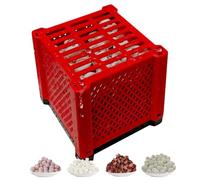 Générique Aquarium Cube Filter | Reusable Activated Carbon Box | Reusable Aquarium Cube Filter - sturdy PVC storage box for activated carbon and filter media, keeping fish tank water clear
