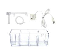 Générique Aquarium Externe, Purificateur d'eau, Silencieux, Accessoires pour Aquarium, Système de, B