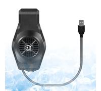 Générique Aquarium Fan - 5.12 Inches Cooling Device for Fish Tank, Shrimp Plant with Adjustable Speed, Water Chiller for Freshwater Saltwater, Black Material, Quiet Mountable Accessory