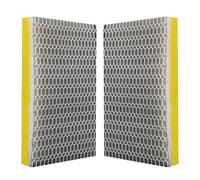 Générique Aquarium Filter Pad - 2 Piece Foam Aquarium Filte | Áquarium Supplies, Flexible Cuttable Strainer Roll for Fish Tank Turtle Garden Plant Freshwater Saltwater