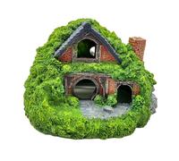 Générique Aquarium Fish House - Fish Tank Decorations Resin Reptile Cave, Aquarium Accessories Ornament Tunnel Shelter | Marine Habitat Decoration Structure Display, Aquatic Scenery Creative Hideouts