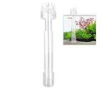Générique Aquarium Oil Film Skimmer, Aquarium Skimmers, Acrylic Protein Skimming Basket with Intake Tube, Efficient Floating Remover for Fish Tank Filter Accessories, Transparent