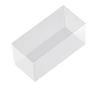 Générique Aquarium Petit Réservoir d'eau Contenant Créatures Aquatiques Structure Pet Résistante Nettoyage Pratique Adapté pour Animaux Domestiques Petits, 60cmx28cmx285 Cm