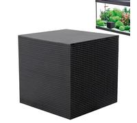 Générique Aquarium Water Purifier Cube, Reusable Honeycomb Activated Carbon Filter, Odor Control and Yellowing Removal, Fish Tank, Ponds, Horse Trough
