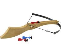 Generique - Arbalète en Bois avec 3 fléchettes 45 cm