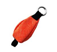 Générique Arboriste Sac de Lancer Poids Lancer Sac à Poids Anneau Acier Microfibre Haute Résistance Précision pour Escalade Élagage Travaux Arboricoles, Orange, comme décrit