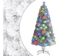 Générique Arbre de Noël Artificiel pré-éclairé Blanc 120 cm Fibre Optique,Maison & Jardin,Décorations,Décorations de Noël & saisonnières,Sapins de noël,Blanc,2.95 KG,328449