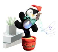 Générique Arbre de Noël Danseur en Peluche | Arbre de Noël Interactif avec Chanson et Lumière pour Tout-Petits | Décoration pour Bureau Chambre Dortoir Appartement École Fête | Thanksgiving Chambre à