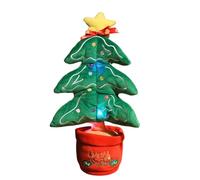 Générique Arbre de Noël Danseur en Peluche | Arbre de Noël Interactif avec Chanson et Lumière pour Tout-Petits | Décoration pour Bureau Chambre Dortoir Appartement École Fête | Thanksgiving Chambre à