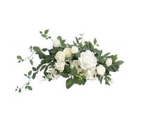 Générique Arche Florale, Guirlande de Porte, Centre de Table Floral de Bienvenue, Décorations Florales Artificielles Polyvalentes pour Fêtes Prénatales, Style C