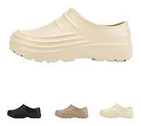Générique Arcofy Mules Men'S Summer New Sandals, Lightweight & Waterproof Non Slip Chef Clogs, Suitable For Both Men And Women (Khaki,15 1/9)