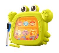 Générique Ardoise Magnétique,Puzzle Interactif Amusant Double Face - Jouet Sensoriel de Tri des Couleurs pour - pour École Voyage Camping Anniversaire Garçons Filles