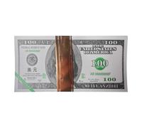 Générique Argent des Ancêtres À Brûler - 100 Pièces Monnaie de l'Au-delà Dollar US,Monnaie Fiduciaire Imitation Réaliste pour Cérémonie Brûlage Offrande Mémorial Tombe