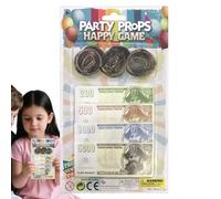 Générique Argent Réaliste - Billets Jouets,Accessoire Jeu Rôle Imagination Maison École Fille Anniversaire Voyage Salle Classe Cinéma Maison