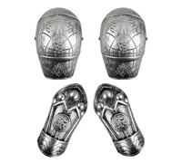 Générique Arm Plate Guard Medieval Knight Cosplay - Kids Costume Set | Lightweight Knight Accessories, Medieval Costume Props, Long-Lasting Historical Role Play Outfit For Kids Travel Bonfire