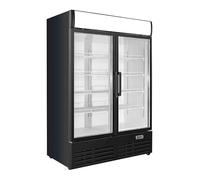 Armoire à boissons réfrigérée - 1001 L 2 portes - Canopy lumineux - +2/+8°C - Double vitrage