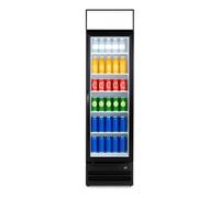 Générique Armoire à Boissons Réfrigérée Slim 208 Litres avec Canopy - Noire et Blanche