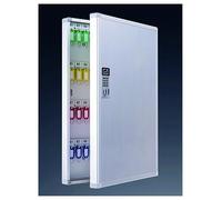 Générique Armoire à clés 48/72/96/120/140/160 en Alliage d'aluminium, Organiseur Intelligent avec Mot de Passe for Les valets, Les hôtels, Les clés de Voiture et de Maison(160-bits)