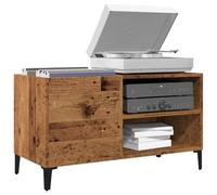 Générique Armoire à disques Vieux Bois 84,5x38x48 cm Bois d'ingénierie,Meubles, Armoires & Meubles de Rangement, Brun (Poids 15.78KG)