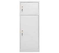 Générique Armoire à selles Gris Clair 53x53x140 cm Acier,Loisirs de Plein air,Équitation,Accessoires de harnachement pour Chevaux,Accessoires de selles,Porte-selles,Gris,27.76kg,339600